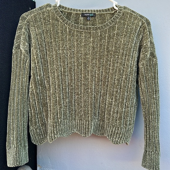 takara Girls Knit Crop Sweater Size M - Picture 3 of 8